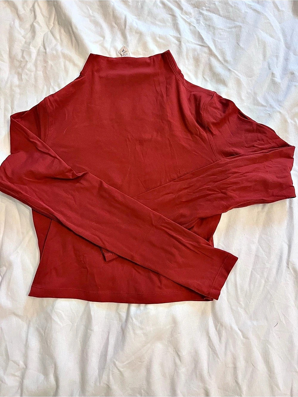 Lululemon Hold Tight Long-Sleeve Turtleneck Red